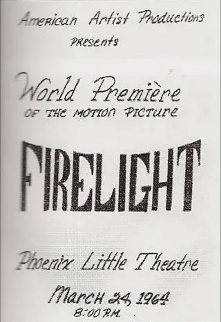 Görsel: American Artist Productions / Kamu malı Firelight afişi
