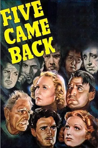 Five Came Back afişi