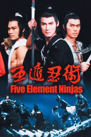 Görsel: TMDB Five Element Ninjas afişi