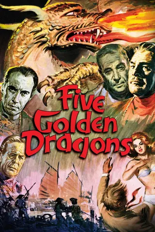Görsel: TMDB Five Golden Dragons afişi