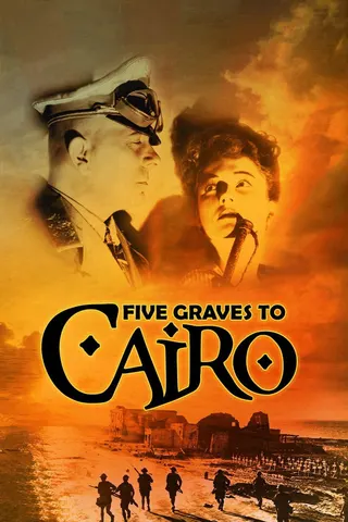 Görsel: TMDB Five Graves to Cairo afişi