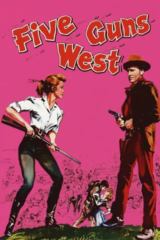 Görsel: TMDB Five Guns West afişi