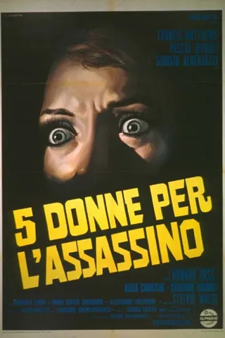 Görsel: TMDB Five Women for the Killer afişi