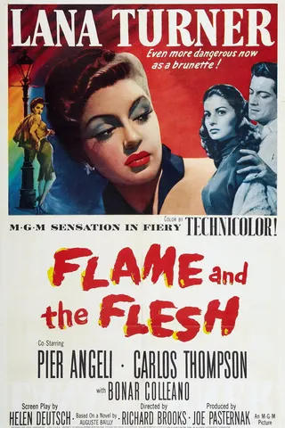 Flame and the Flesh afişi