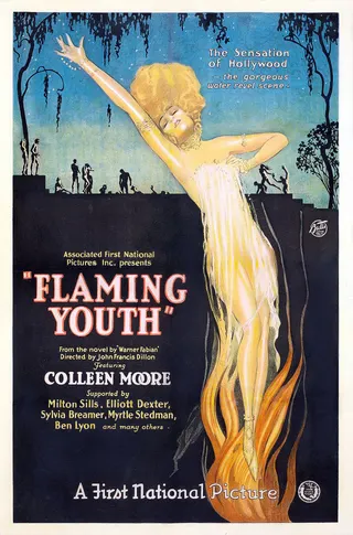 Görsel: Associated First National Pictures, Inc. / Kamu malı Flaming Youth afişi