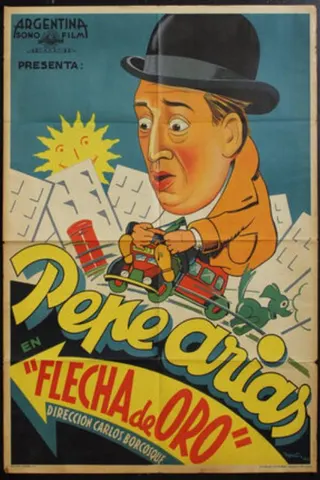Flecha de oro afişi