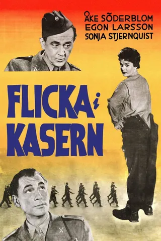 Flicka i kasern afişi