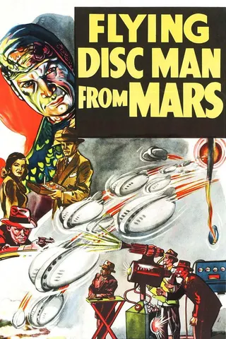Görsel: TMDB Flying Disc Man from Mars afişi