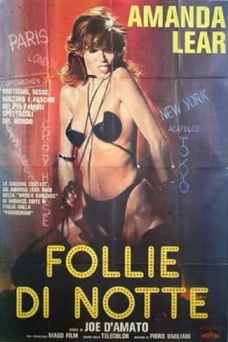Follie di notte afişi