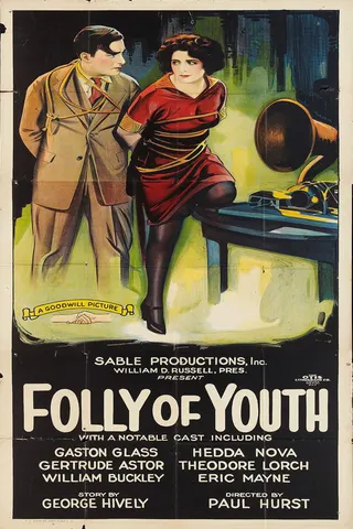 Görsel: TMDB Folly of Youth afişi