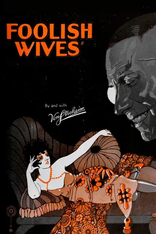 Görsel: TMDB Foolish Wives afişi