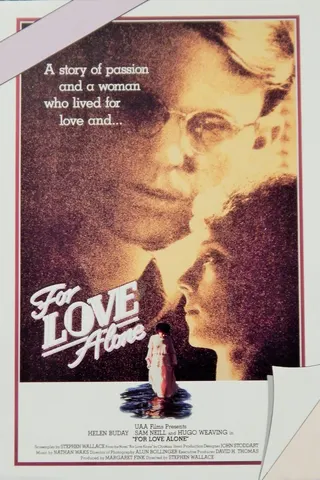 For Love Alone afişi