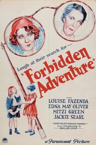 Forbidden Adventure afişi
