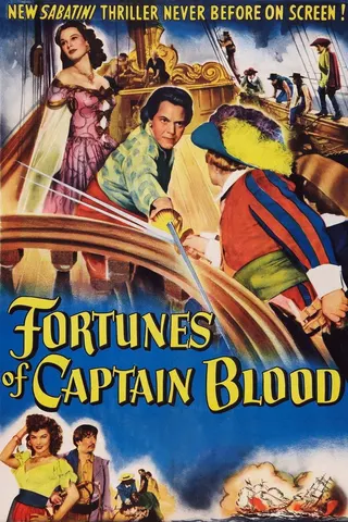 Görsel: TMDB Fortunes of Captain Blood afişi