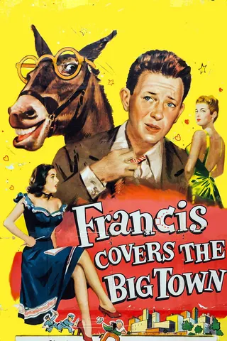 Görsel: TMDB Francis Covers the Big Town afişi