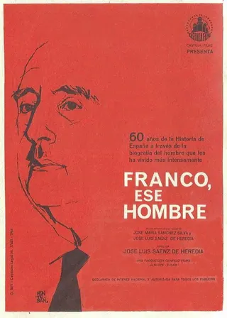Franco, ese hombre afişi
