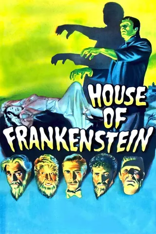 Frankenstein'ın Evi afişi
