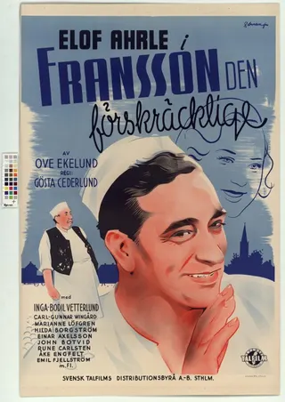 Fransson the Terrible afişi
