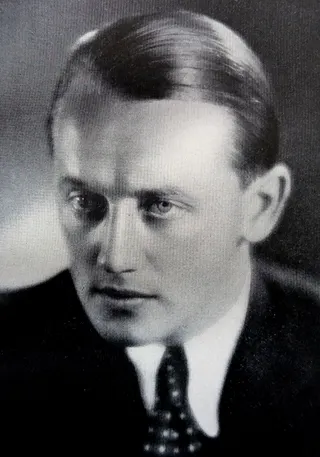 Görsel: František Kutta (15.4.1870 - 9.4.1939), divadelní inspektor Divadla na Vinohradech, re-photo by David Sedlecký / Kamu malı František Vnouček