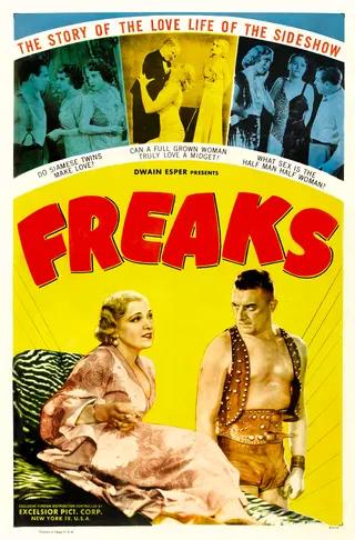 Görsel: Distributed by Metro-Goldwyn-Mayer / Kamu malı Freaks afişi