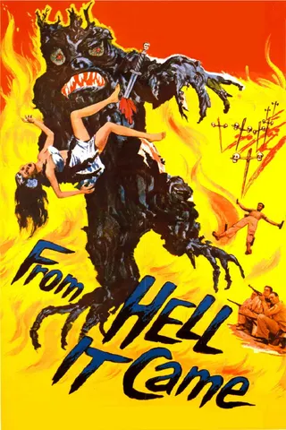 Görsel: TMDB From Hell It Came afişi