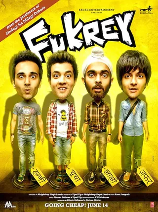 Görsel: TMDB Fukrey afişi