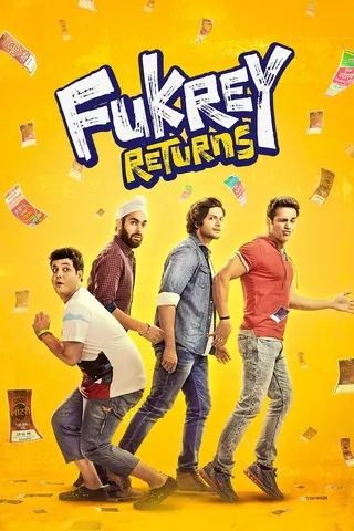 Görsel: TMDB Fukrey Returns afişi