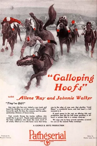 Galloping Hoofs afişi