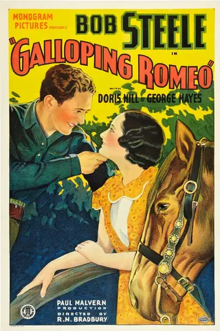 Görsel: Monogram Pictures / Kamu malı Galloping Romeo afişi