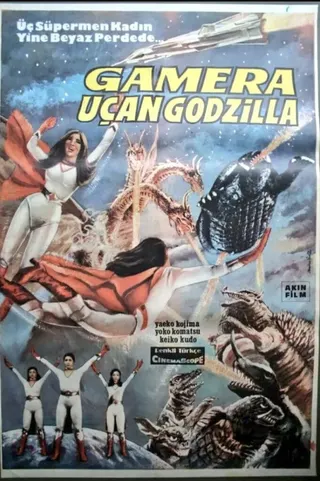 Gamera vs. Viras afişi