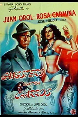 Görsel: TMDB Gangsters contra charros afişi