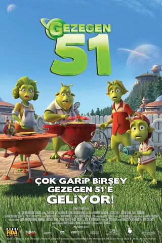 Görsel: TMDB Gezegen 51 afişi