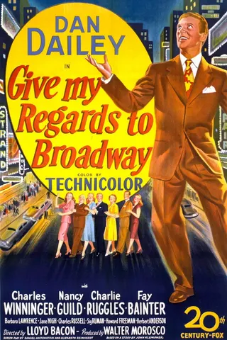 Give My Regards to Broadway afişi