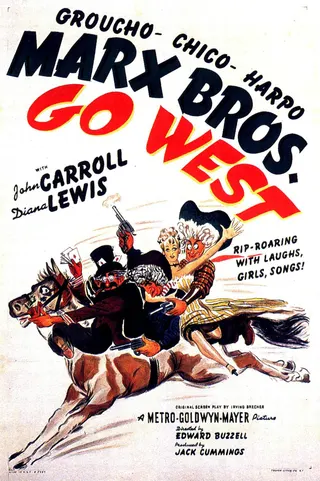 Görsel: MGM / Kamu malı Go West afişi