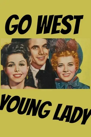 Go West, Young Lady afişi