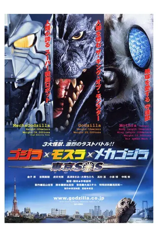 Görsel: TMDB Godzilla: Tokyo S.O.S. afişi