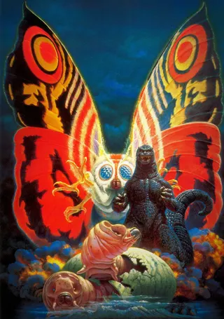 Görsel: TMDB Godzilla vs. Mothra afişi