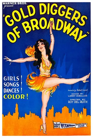 Gold Diggers of Broadway afişi