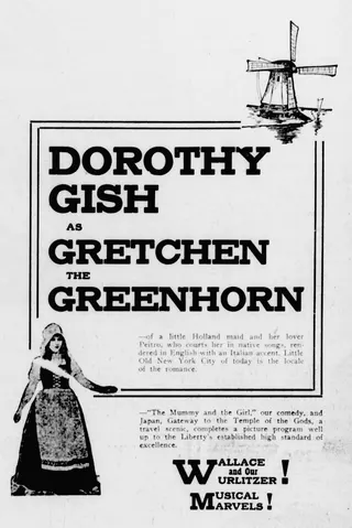 Gretchen the Greenhorn afişi