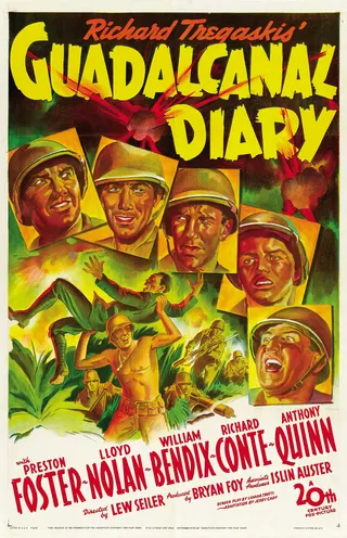 Görsel: 20th Century Fox / Kamu malı Guadalcanal Diary afişi