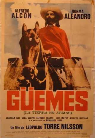 Güemes: la tierra en armas afişi