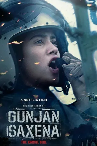 Görsel: TMDB Gunjan Saxena: The Kargil Girl afişi