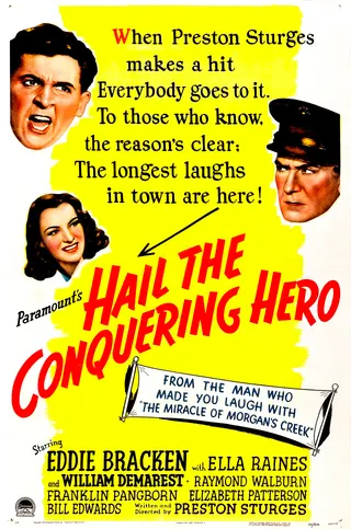 Hail the Conquering Hero afişi