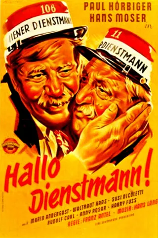 Görsel: TMDB Hallo Dienstmann afişi
