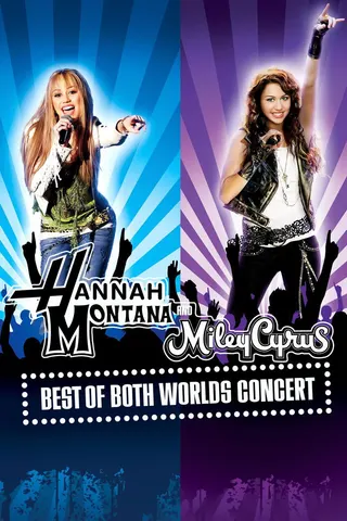 Hannah Montana & Miley Cyrus: Best of Both Worlds Concert afişi