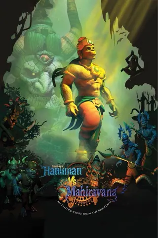 Hanuman vs Mahiravana afişi