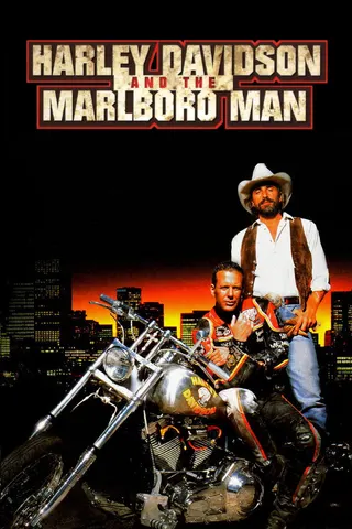 Harley Davidson and the Marlboro Man afişi