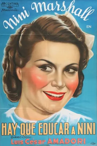Hay que educar a Niní afişi