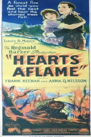 Hearts Aflame afişi