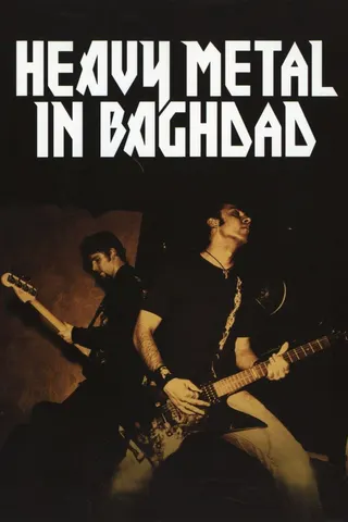 Görsel: TMDB Heavy Metal in Baghdad afişi